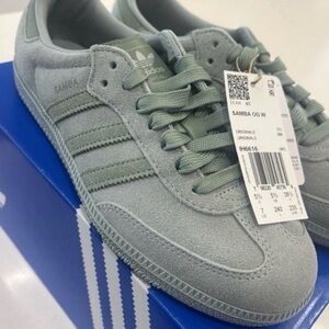 Adidas Samba OG Wonder Sage / Silver Green / Silver Green